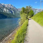Daire Maisonette Penthouse-stil 150m2 - Direkt Am Walensee Mit Badestrand *