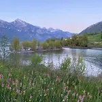 Daire Maisonette Penthouse-stil 150m2 - Direkt Am Walensee Mit Badestrand Unterterzen