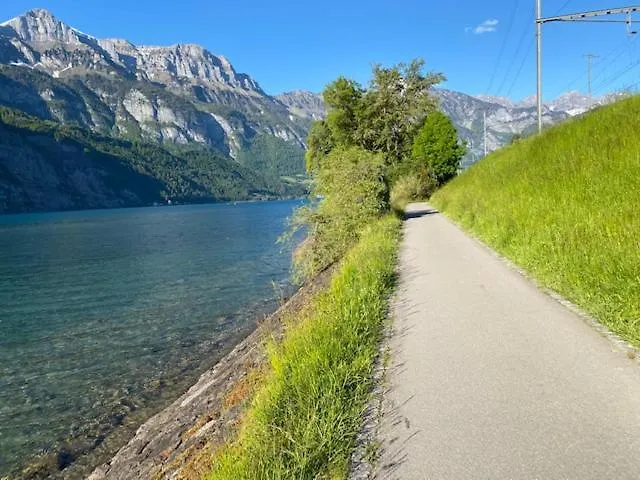 Daire Maisonette Im Penthouse-stil Ca 145m2 Mit Viel Privatsphaere - Direkt Am Walensee Mit Badestrand *