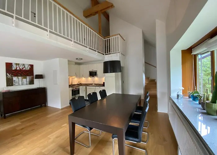 Maisonette Im Penthouse-stil Ca 145m2 Mit Viel Privatsphaere - Direkt Am Walensee Mit Badestrand * انتيرتيرزين